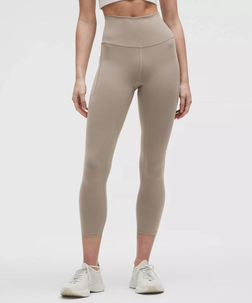 商品Lululemon|Wunder Train High-Rise Crop with Pockets 23",价格¥567,第1张图片