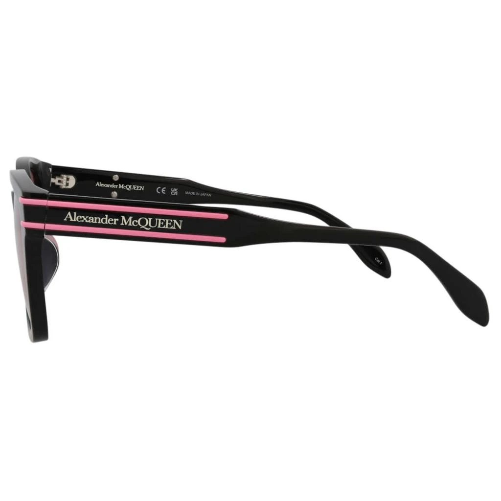 商品Alexander McQueen|Alexander McQueen Unisex Black Sunglasses,价格¥1095,第3张图片详细描述