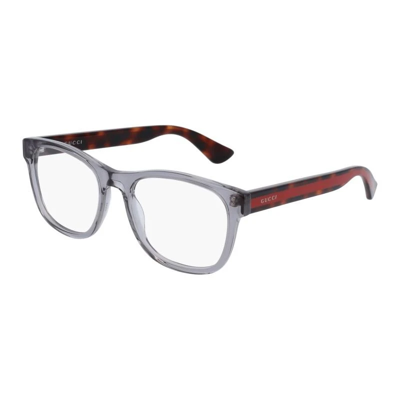 商品Gucci|Gucci 古驰 男士眼镜Grey Havana GG0004ON 004,价格¥1712,第1张图片