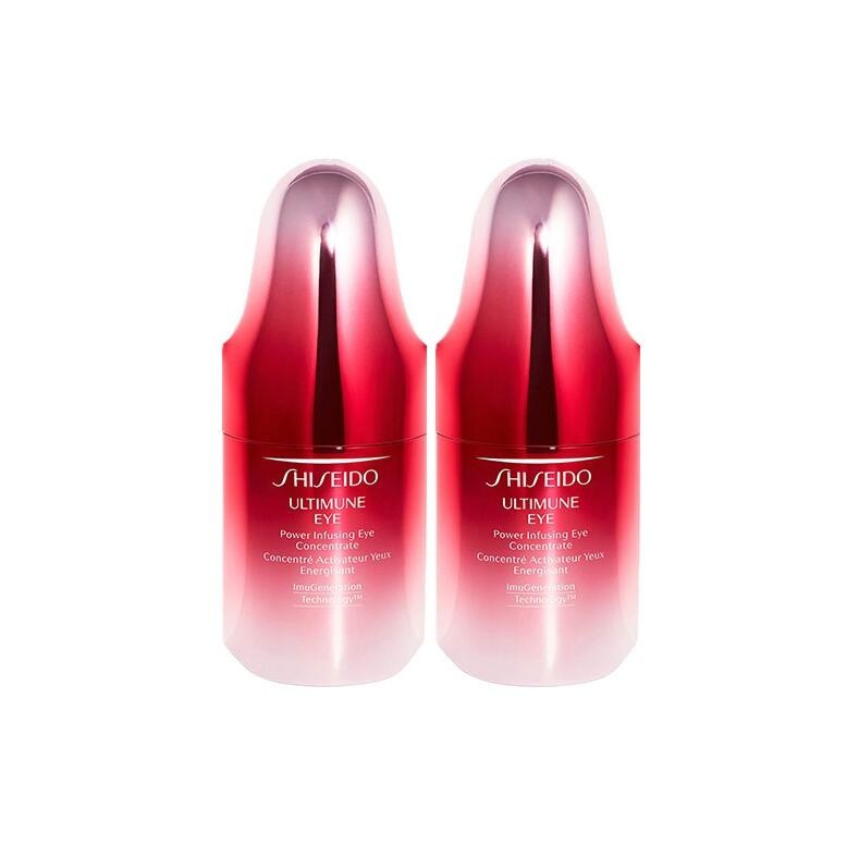 商品Shiseido|【2件包邮装】SHISEIDO/资生堂 红妍肌活眼部精华露 15ML*2,价格¥682,第1张图片