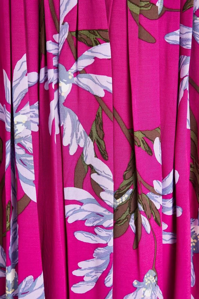 商品Diane von Furstenberg|Ziva floral-print crepe de chine maxi dress,价格¥1153,第4张图片详细描述