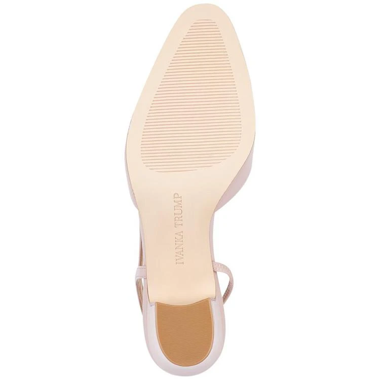 商品Ivanka Trump|Ivanka Trump Liah Slingback Block-Heel Pumps高跟鞋,价格¥742,第5张图片详细描述