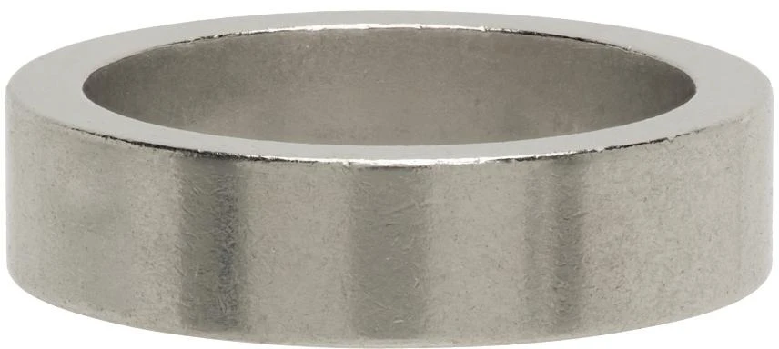 商品[国内直发] MAISON MARGIELA|SIlver 5mm Logo Ring,价格¥1045,第4张图片详细描述