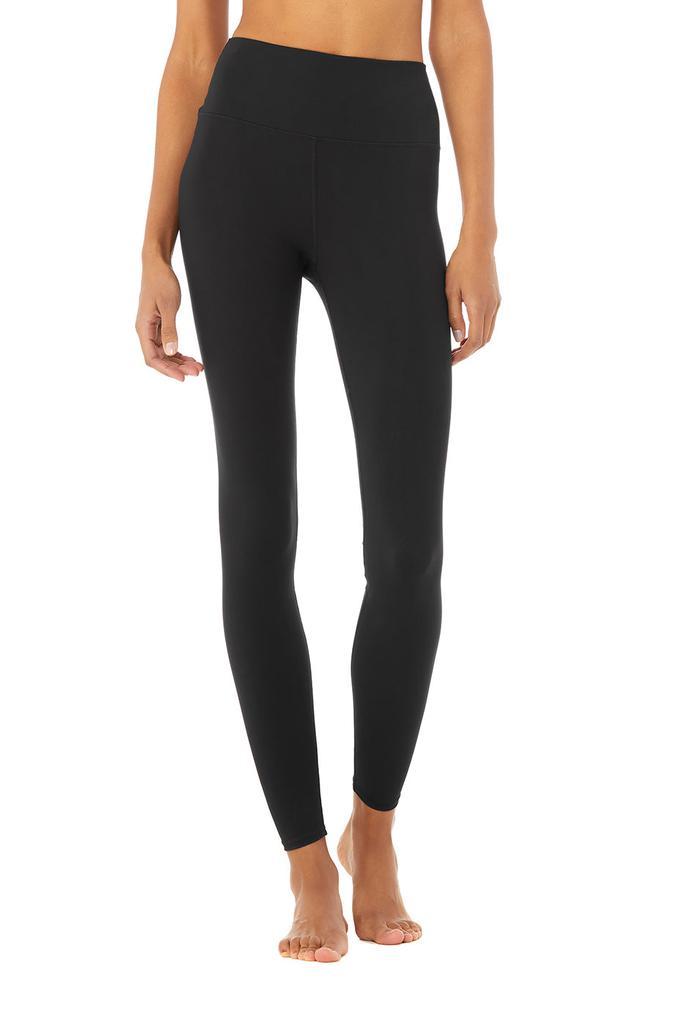 商品Alo|High-Waist Solid Vapor Legging - Black,价格¥959,第1张图片