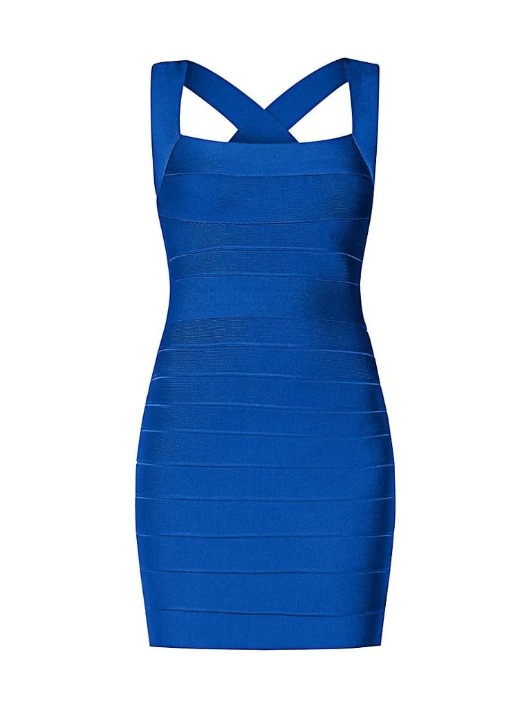 商品Herve Leger|Open X Back Mini Dress,价格¥2988,第1张图片