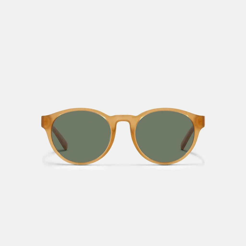 商品Coach|Coach Outlet Wythe Round Sunglasses,价格¥791,第3张图片详细描述