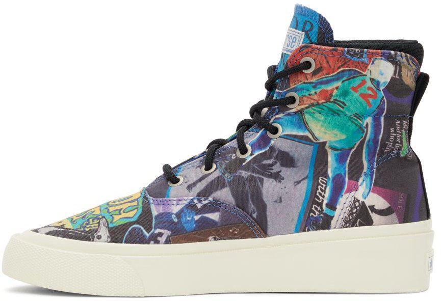 商品Converse|Multicolor Beat the World Skidgrip High Sneakers,价格¥669,第5张图片详细描述