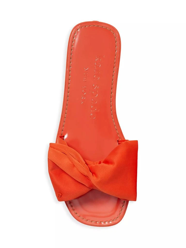 商品Kate Spade|Bikini Bow Flat Neoprene Sandals,价格¥964,第5张图片详细描述