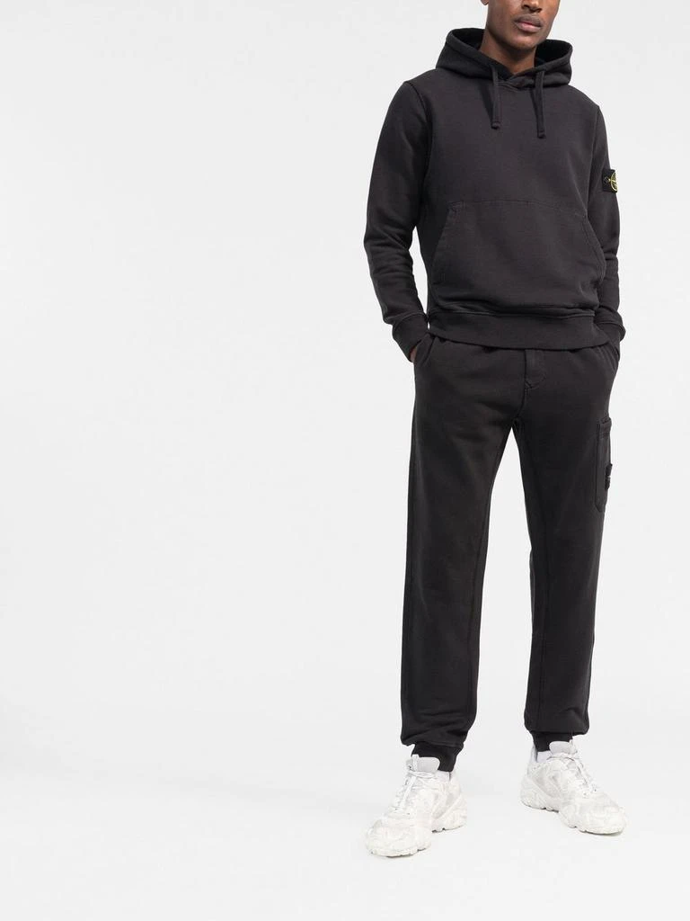 商品Stone Island|STONE ISLAND STONE ISLAND - Tapered fleece track pants,价格¥2093,第5张图片详细描述