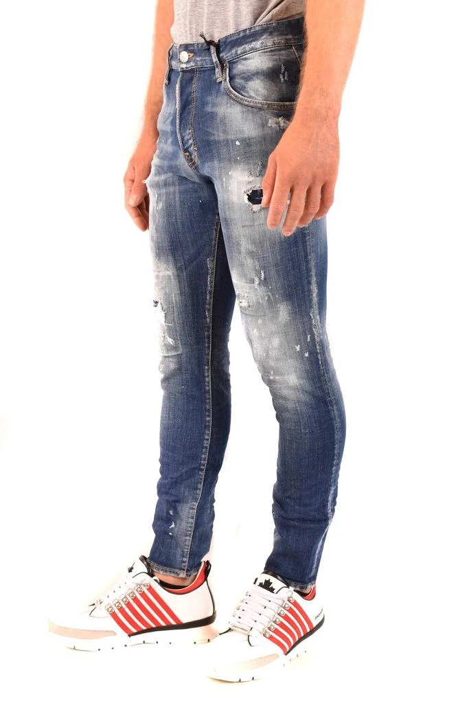 商品DSQUARED2|Dsquared2 men's blue cotton jeans,价格¥3599,第3张图片详细描述