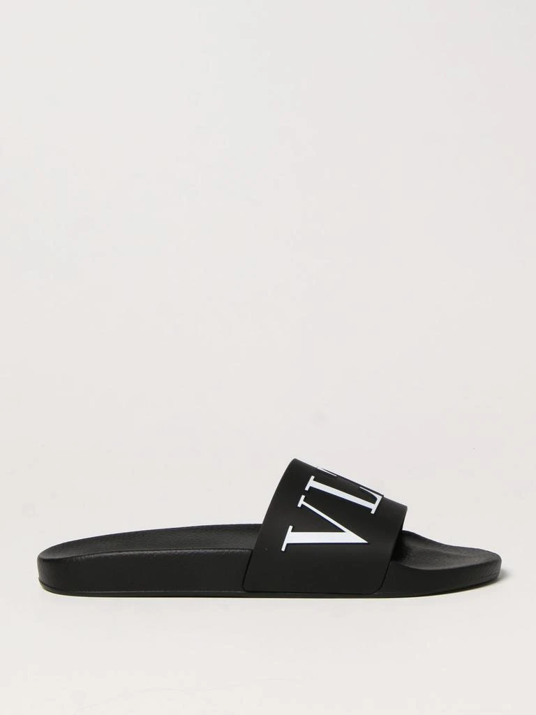 商品Valentino|Valentino Garavani rubber sandals with VLTN logo,价格¥2407,第1张图片