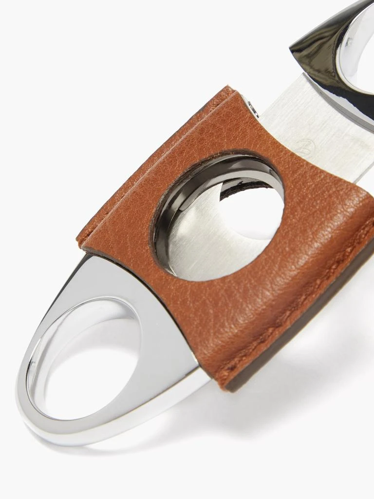 商品Brunello Cucinelli|Leather and stainless steel cigar cutter,价格¥2494,第4张图片详细描述