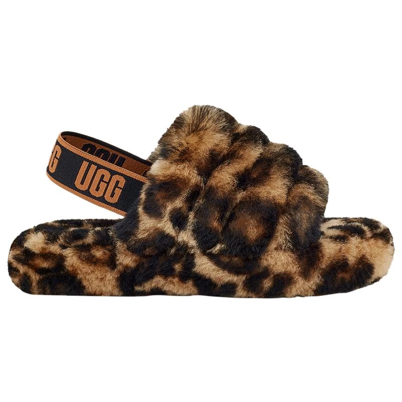 商品UGG|UGG Fluff Yeah Slide - Girls' Preschool,价格¥238,第1张图片