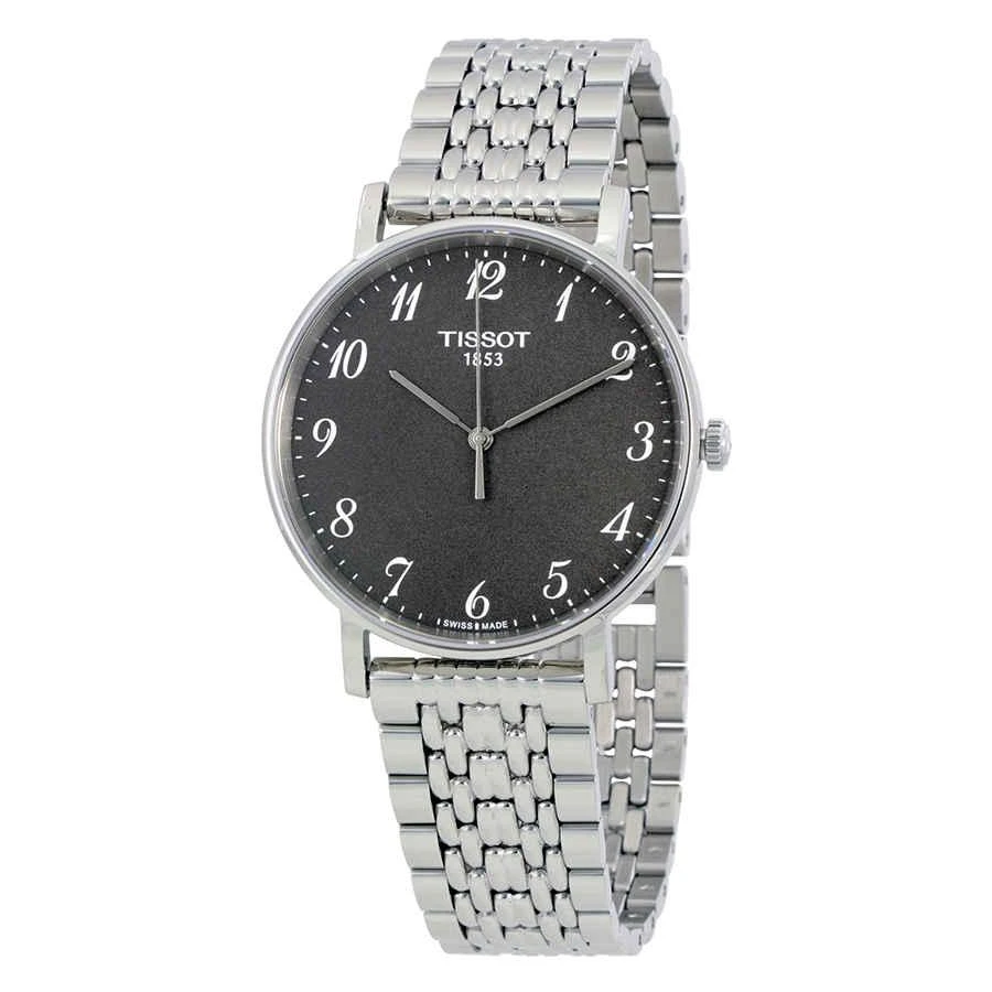 商品Tissot|天梭T-Classic 铑金材质中性腕表 T1094101107200 （男女通用）,价格¥787,第1张图片