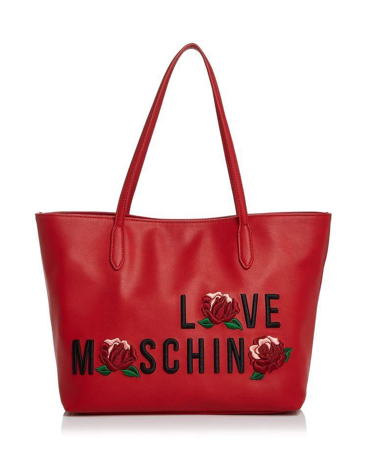 商品Moschino|Love Leather Tote  ,价格¥2061,第1张图片