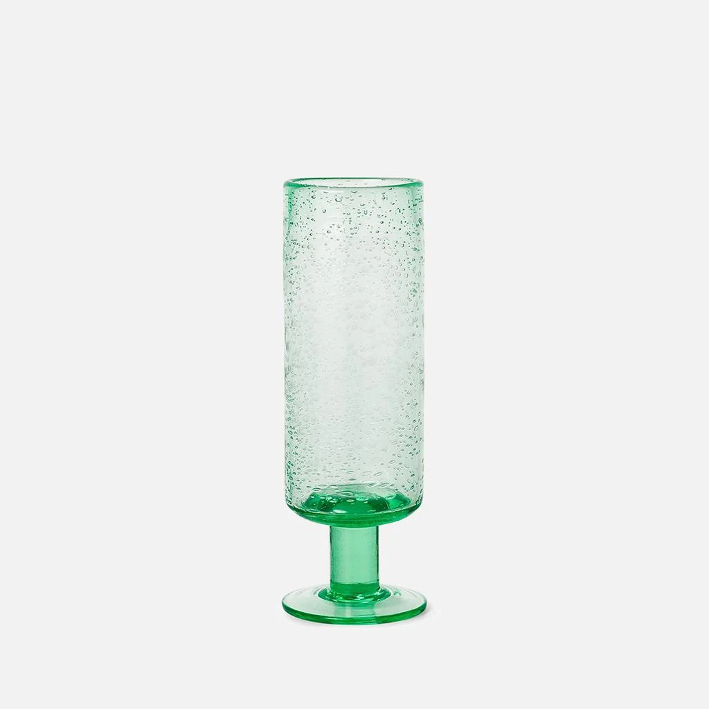 商品Ferm Living|Ferm Living Oli Champagne Flute - Green,价格¥123,第1张图片