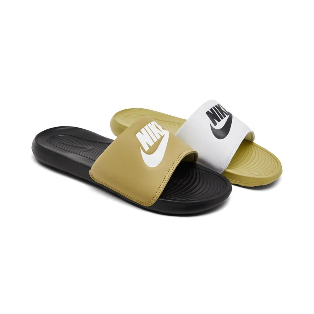 商品NIKE|Men's Victori One Mix Slide Sandals from Finish Line,价格¥151,第1张图片