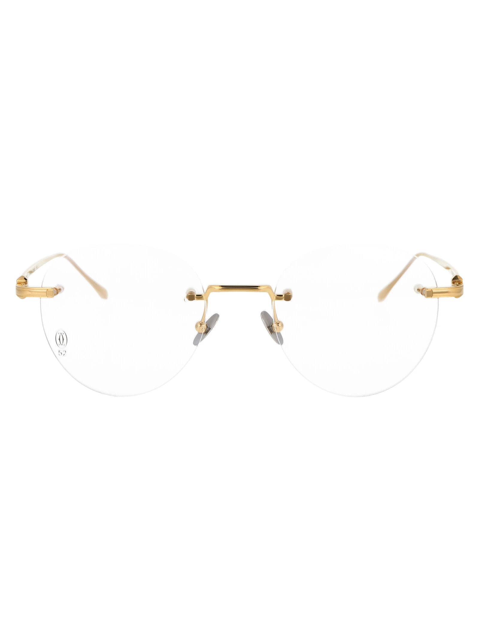 商品Cartier|Cartier 男士镜架 CT0342O002 花色,价格¥11611,第1张图片