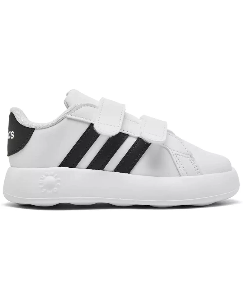 商品Adidas|Toddler Kids’ Grand Court 2.0 Fastening Strap Casual Sneakers from Finish Line,价格¥359,第2张图片详细描述