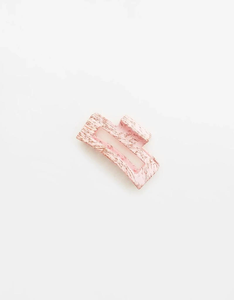 商品Aerie|Aerie Marbled Claw Hair Clip,价格¥56,第1张图片