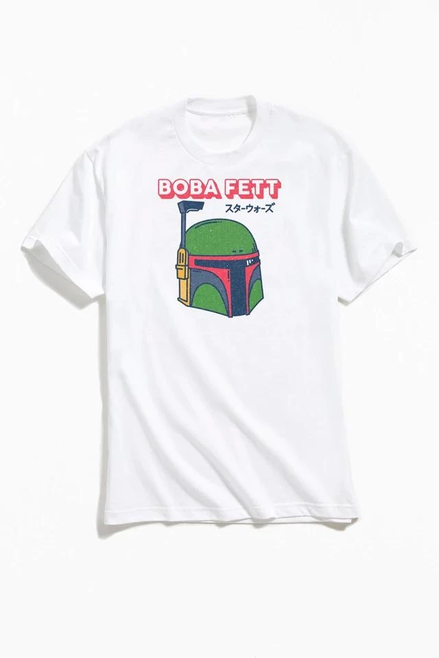 商品Urban Outfitters|Star Wars Boba Fett Helmet Tee,价格¥261,第1张图片