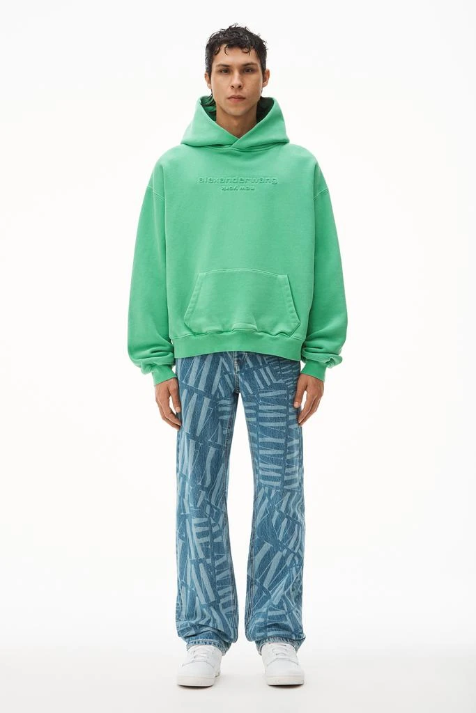 EMBOSSED LOGO HOODIE IN TERRY 商品