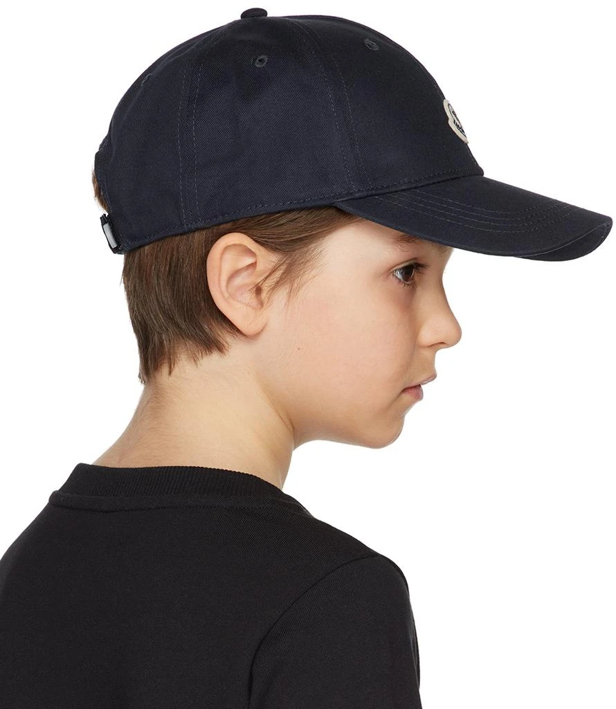 商品Moncler|Kids Navy Baseball Cap,价格¥943,第3张图片详细描述