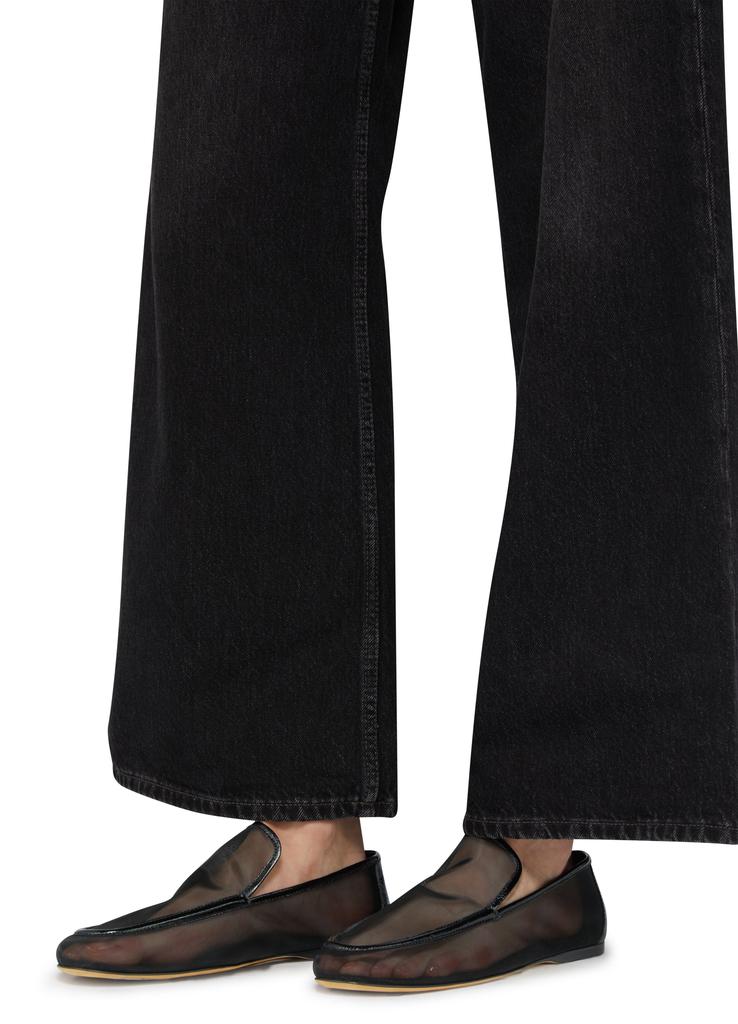【関税込み】KHAITE ブラック Alessia ローファー Khaite Alessia loafers - Shoes - Free Shipping - BeyondStyle