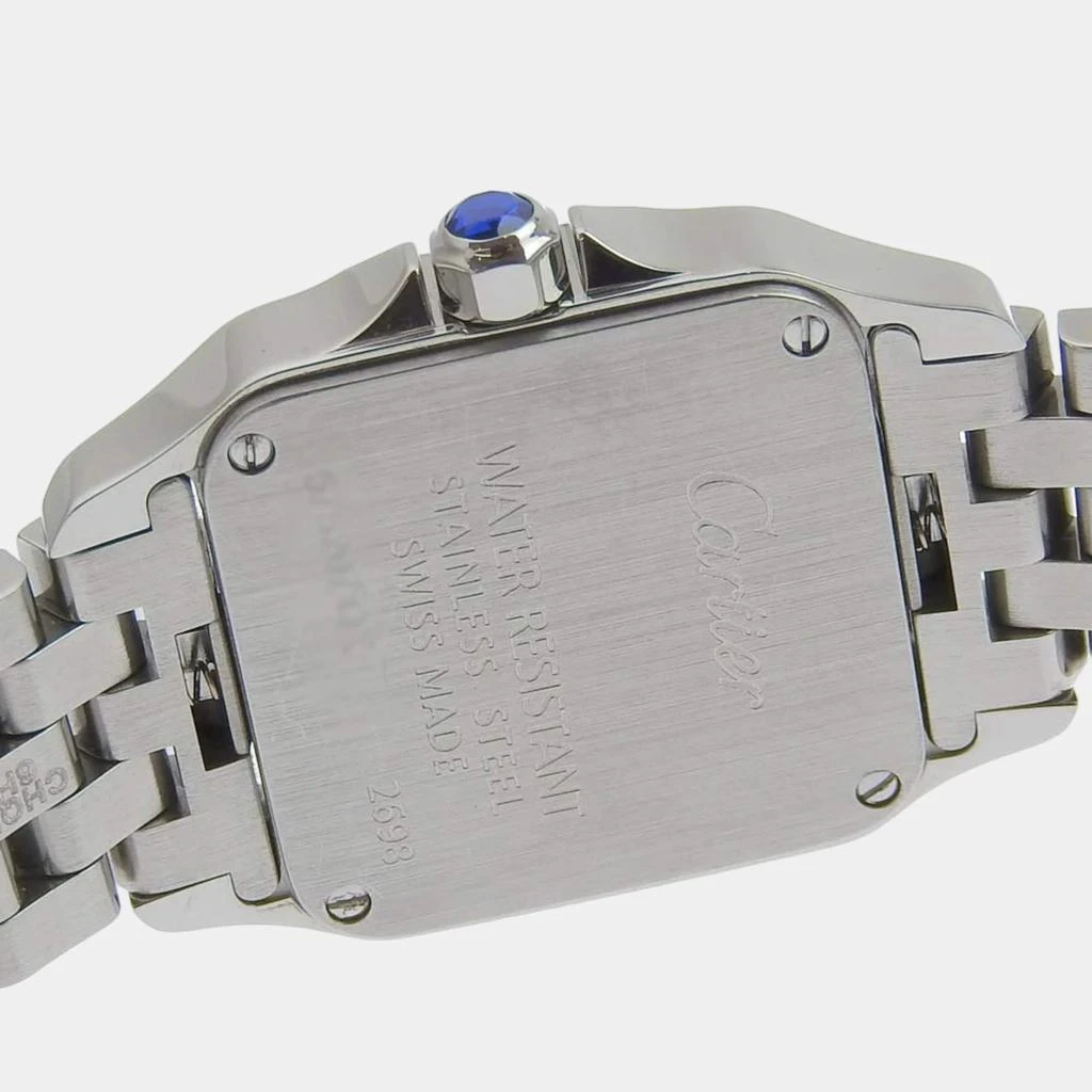 商品[二手商品] Cartier|Cartier White Stainless Steel Santos Demoiselle W25064Z5 Quartz Women's Wristwatch 20 mm,价格¥19799,第3张图片详细描述
