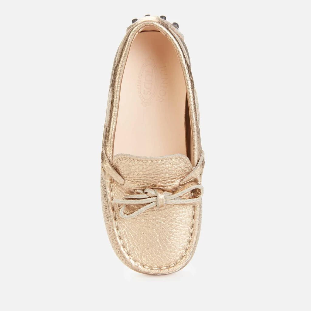 商品Tod's|Tods Toddlers' Suede Mocassin Loafers - Shimmer,价格¥442,第3张图片详细描述
