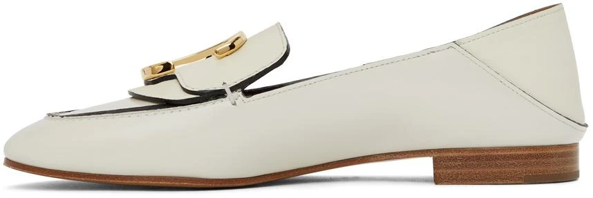 商品Chloé|White Shiny Loafers,价格¥3325,第3张图片详细描述