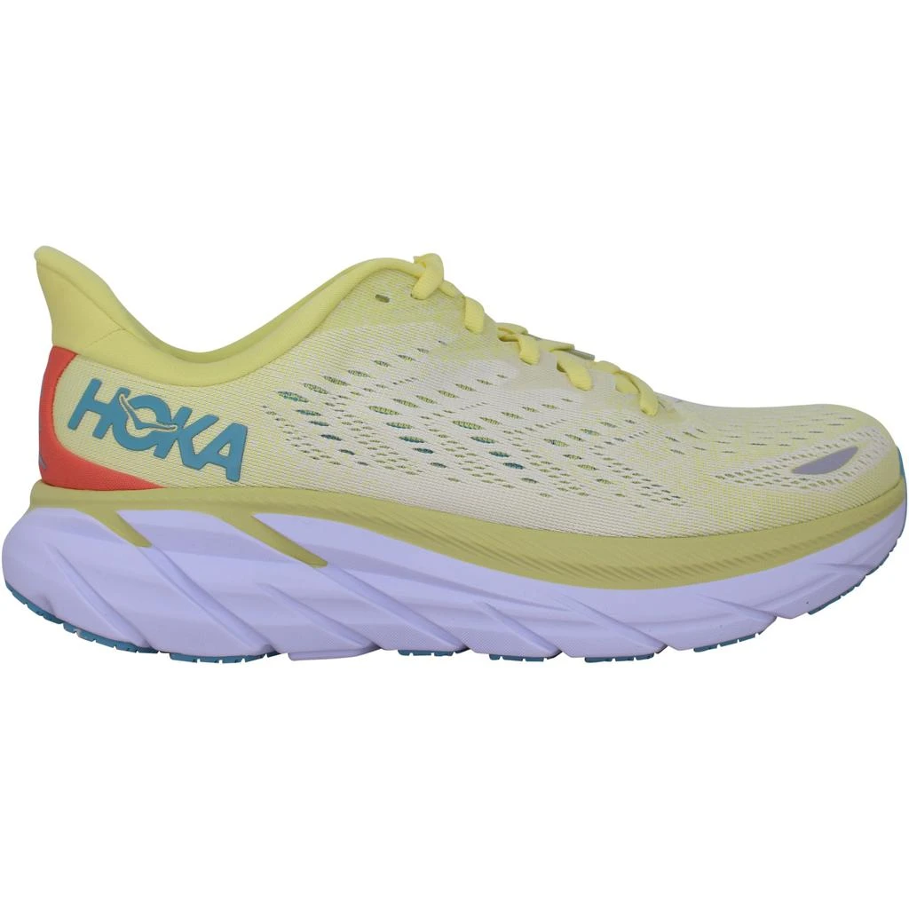 商品Hoka One One|Hoka Clifton 8 Yellow/White  1119394/YPSC Women's,价格¥930,第1张图片