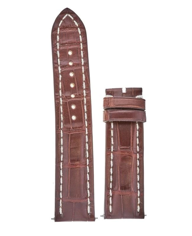 商品BREITLING|Breitling Brown Leather Strap 1028P,价格¥3952,第1张图片