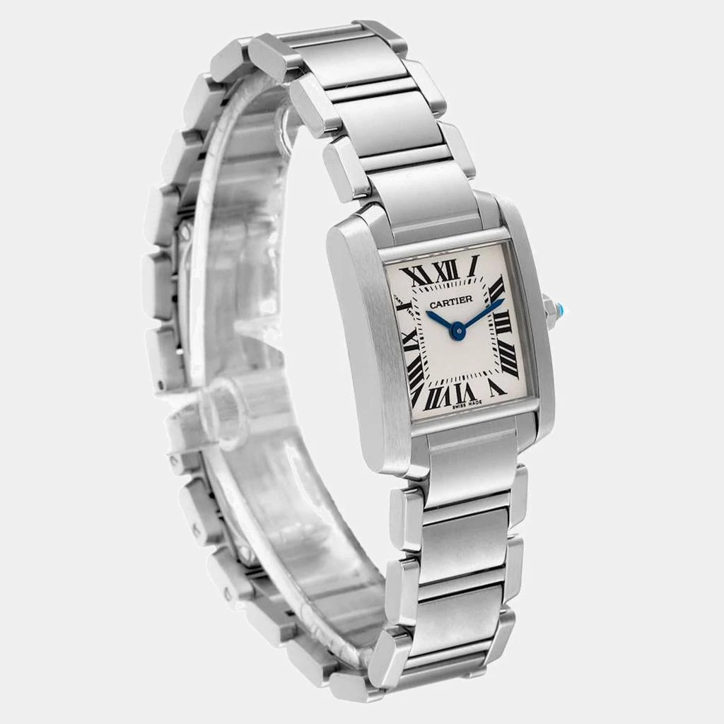 商品[二手商品] Cartier|Cartier Tank Francaise Small Silver Dial Steel Ladies Watch W51008Q3 20 x 25 mm,价格¥25833,第4张图片详细描述