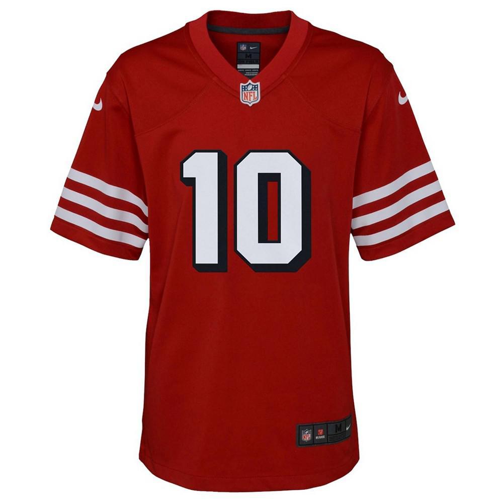 商品NIKE|Youth Jimmy Garoppolo Scarlet San Francisco 49ers Alternate Game Jersey,价格¥628,第4张图片详细描述