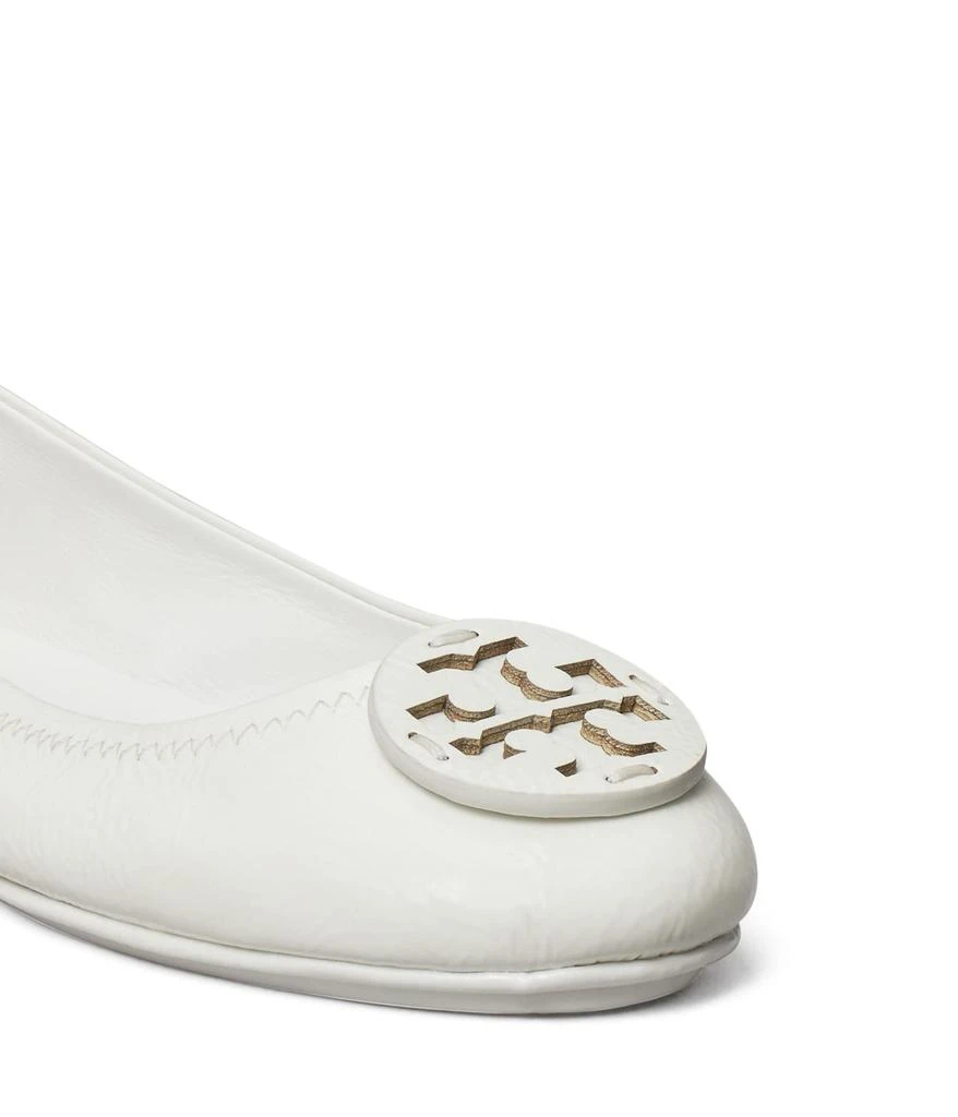 商品Tory Burch|Minnie Travel Ballet w/ Leather Logo,价格¥1114,第5张图片详细描述