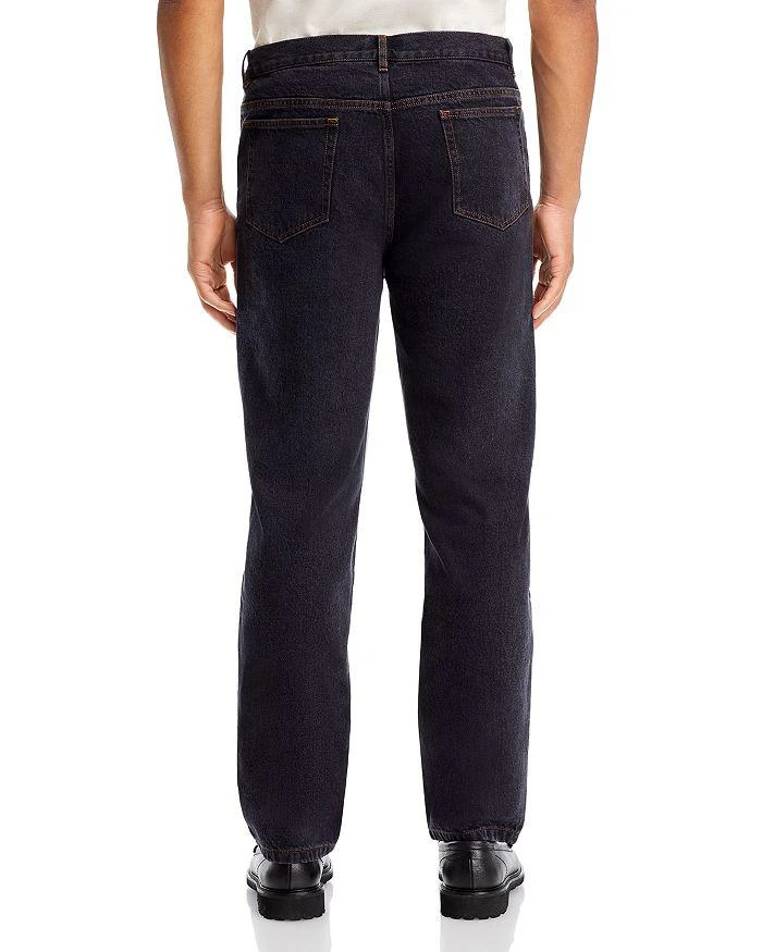 商品A.P.C.|Martin Straight Fit Jeans in Noir Del,价格¥1471,第4张图片详细描述