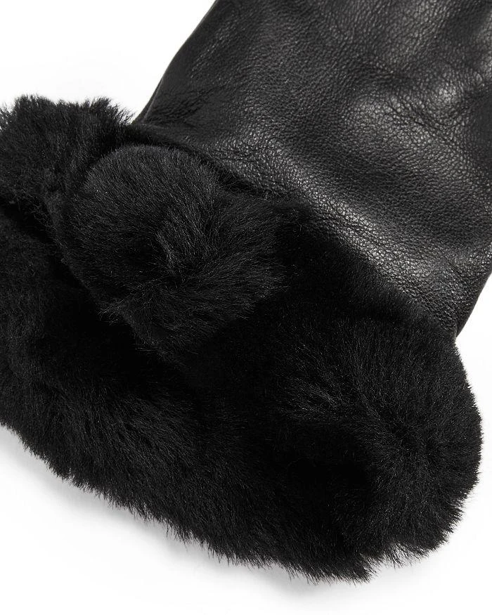 商品UGG|Shearling Trim Leather Gloves,价格¥738,第3张图片详细描述