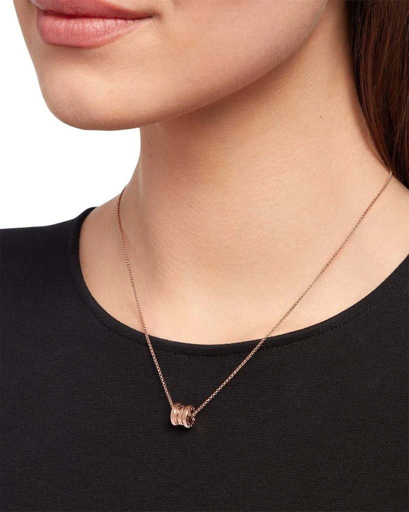 商品BVLGARI|B.Zero1 Rose Gold Mini Pedant Necklace,价格¥16397,第5张图片详细描述