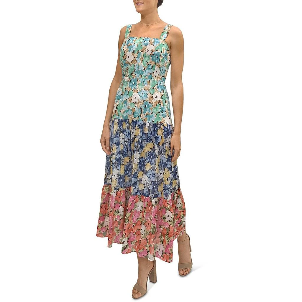 商品Sam Edelman|Sam Edelman Womens Floral Colorblock Sundress,价格¥252,第1张图片