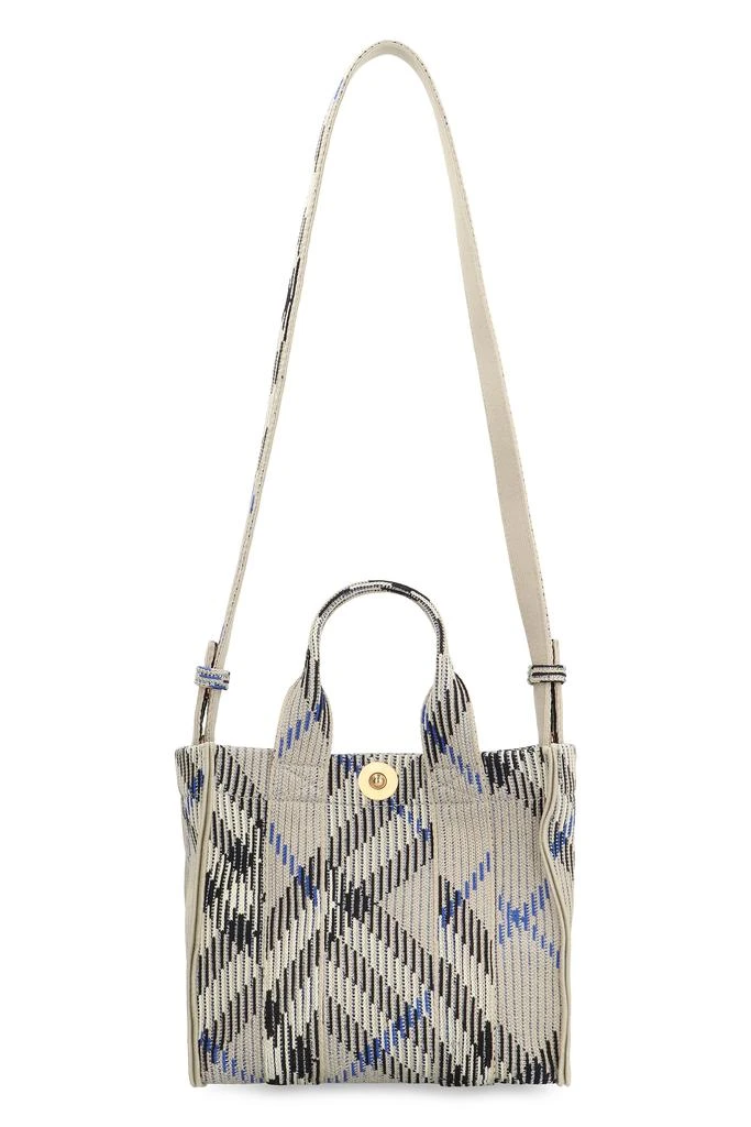 商品Burberry|CHECK MOTIF MINI TOTE BAG,价格¥8214,第5张图片详细描述
