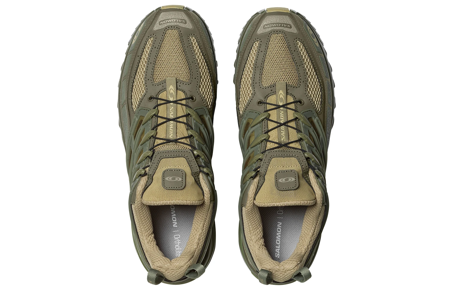 商品[国内直发] Salomon|萨洛蒙 ACS Pro Advanced advanced 透气舒适时尚潮流 网布减震防滑耐磨 低帮 休闲跑步鞋 男女同款 灰绿色,价格¥1329,第5张图片详细描述