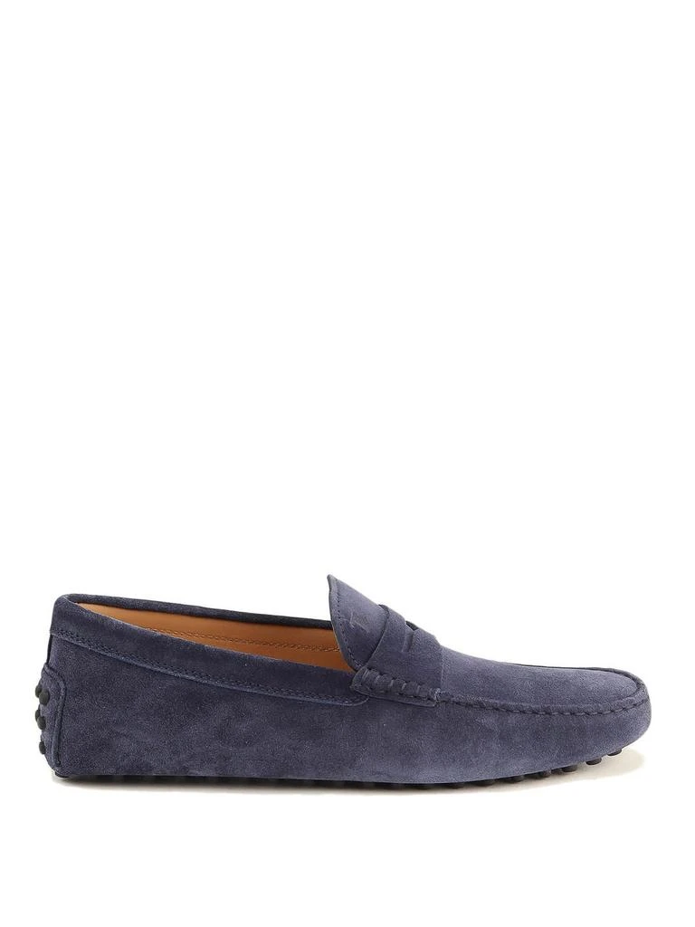 商品Tod's|Tod's Gommino Mocassino In Pelle Scamosciata Blu Xxm64c00640re0u820,价格¥3389,第1张图片