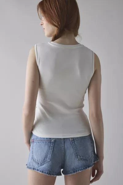 商品Urban Outfitters|Americana Graphic Lace-Up Cropped Tank Top,价格¥262,第2张图片详细描述