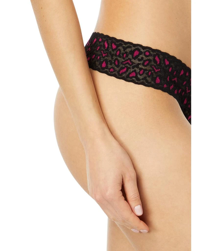 商品Hanky Panky|Cross Dyed Leopard Petite Low Rise Thong,价格¥107,第3张图片详细描述