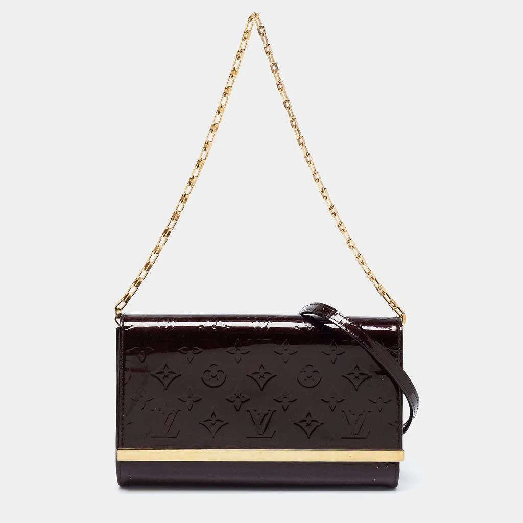 商品[二手商品] Louis Vuitton|Louis Vuitton Amarante Monogram Vernis Ana Chain Clutch,价格¥6279,第1张图片