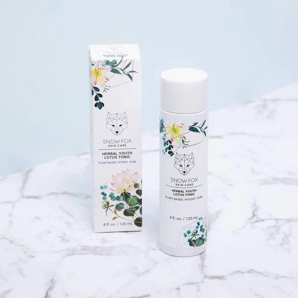 商品Snow Fox Skin Care|Snow Fox Herbal Youth Lotus Tonic 120ml,价格¥323,第2张图片详细描述