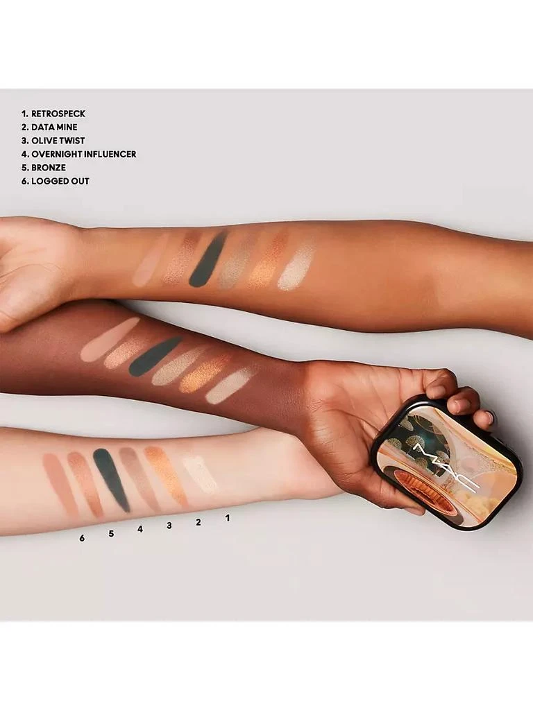 商品MAC|Connect In Color Influence Eyeshadow Palette,价格¥226,第3张图片详细描述