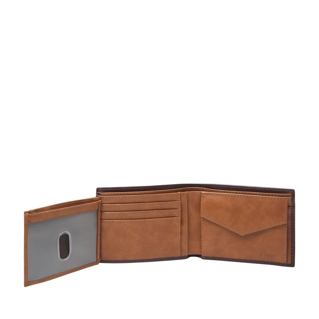 商品Fossil|Fossil Men's Mykel Leather International Traveler,价格¥159,第2张图片详细描述