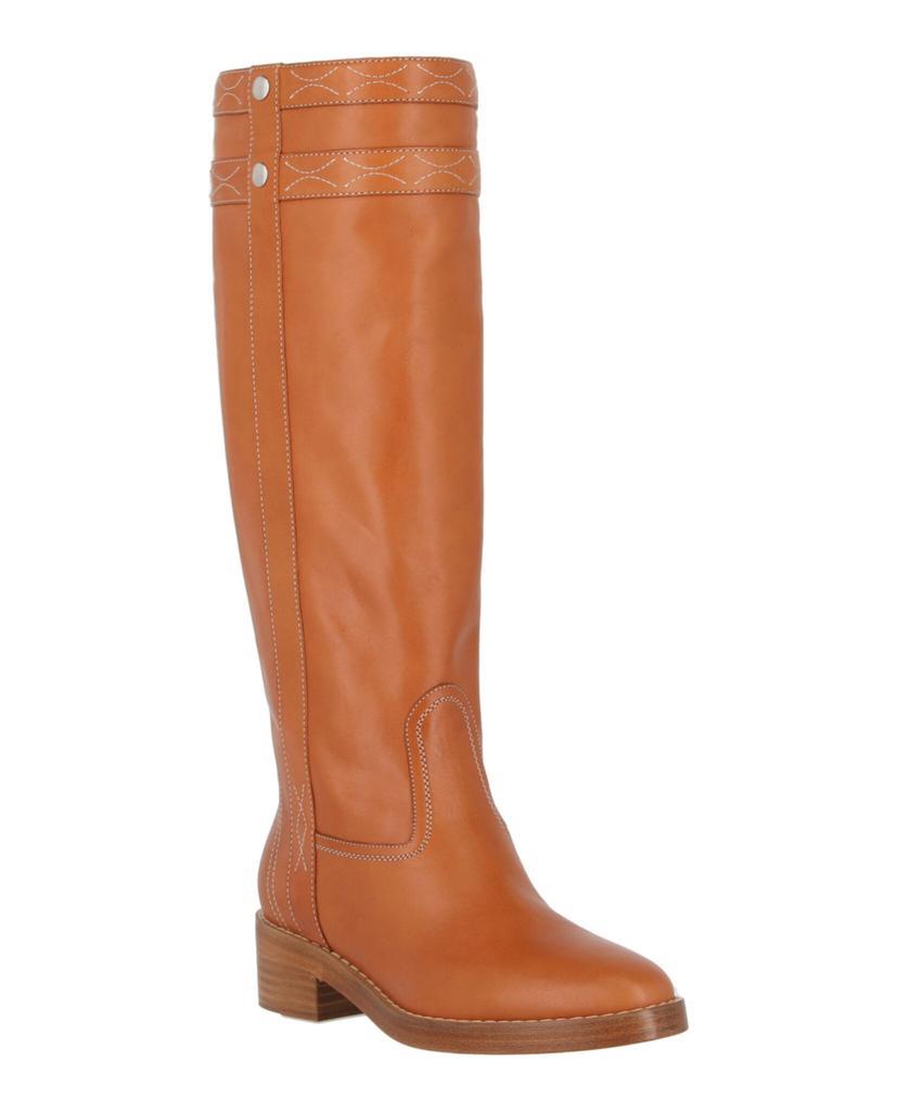 商品Celine|Tall Leather Riding Boots,价格¥10179,第4张图片详细描述